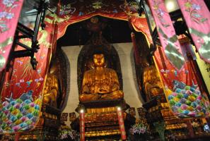 Jade Buddha Temple Scene